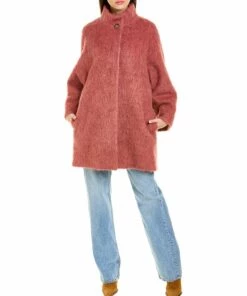 women Cinzia Rocca Icons Wool & Alpaca-Blend Peacoat -Cinzia Rocca Icons Shop 00e4b2e97d61436fa72481890b4deb24 1080x