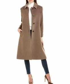 women Cinzia Rocca Icons Wool & Cashmere-Blend Coat