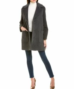 women Cinzia Rocca Icons Wool & Cashmere-Blend Coat