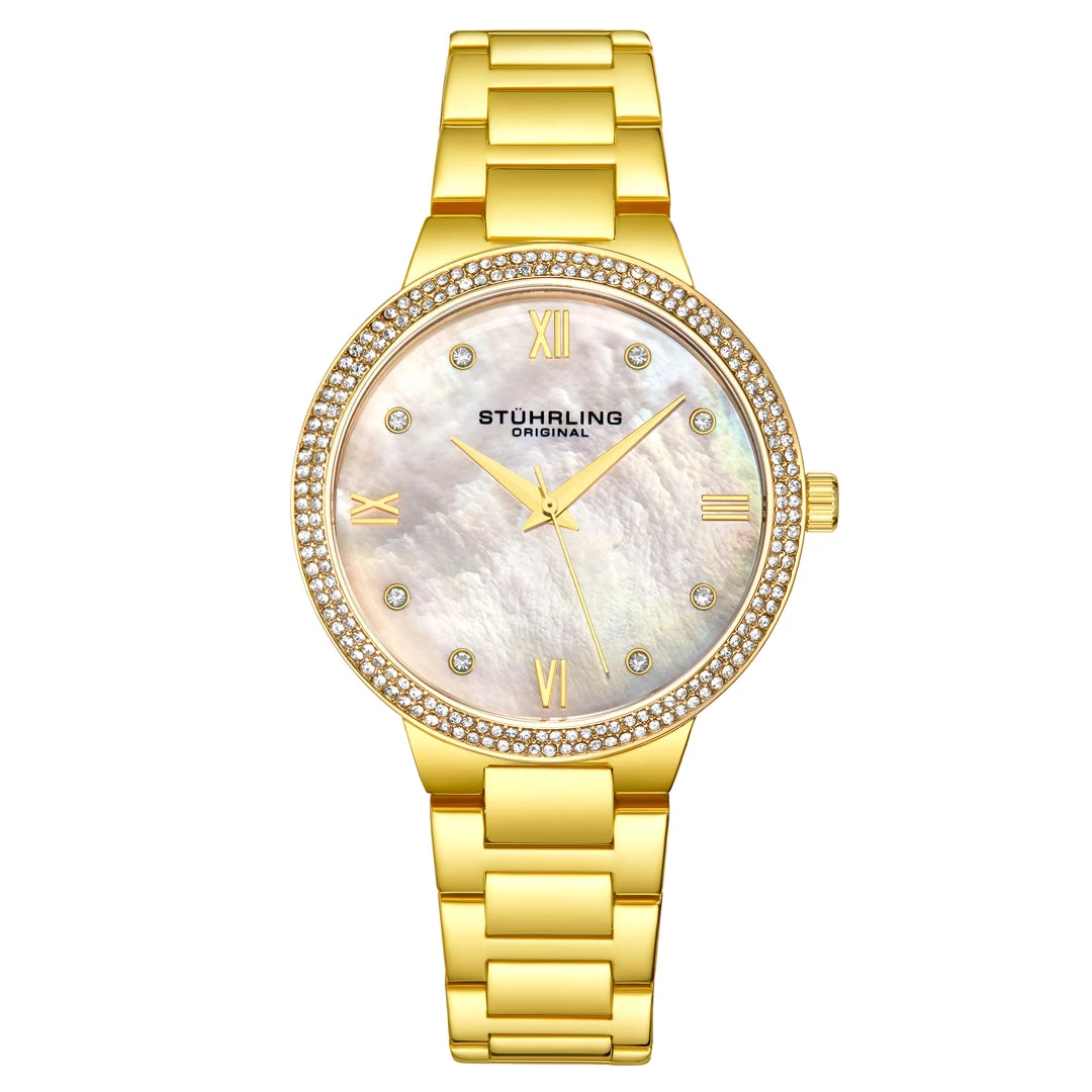 Stuhrling Original women Carrara 3907 Quartz 38mm Classic 10 Stuhrling Original women Carrara 3907 Quartz 38mm Classic - Image 8