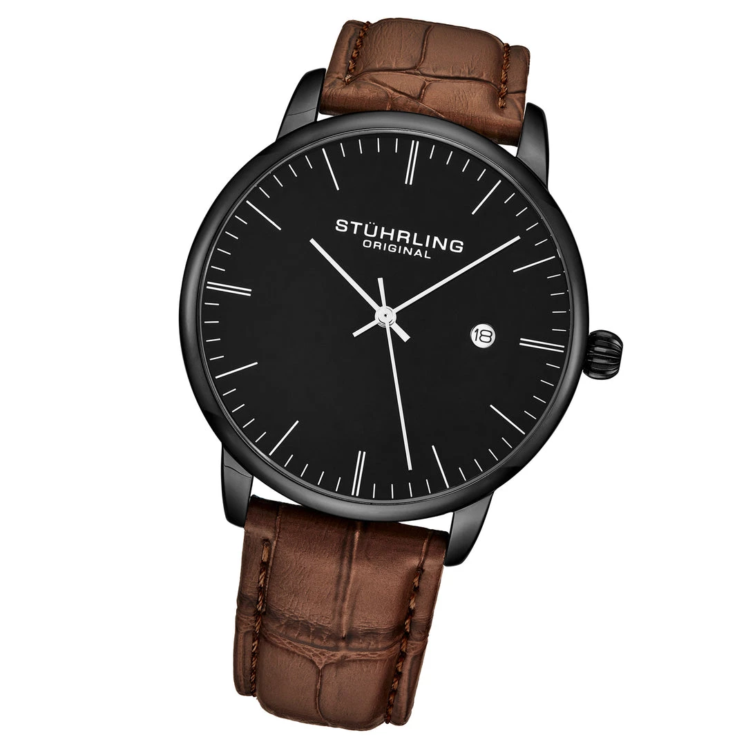 Stuhrling Original men Rasa 3997 Quartz 40mm classic 9 Stuhrling Original men Rasa 3997 Quartz 40mm classic - Image 8