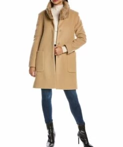 women Cinzia Rocca Icons Wool & Cashmere-Blend Coat