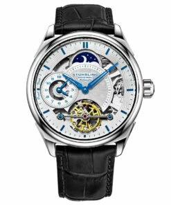 Stuhrling Original men Presidia 943A Automatic 42mm Skeleton