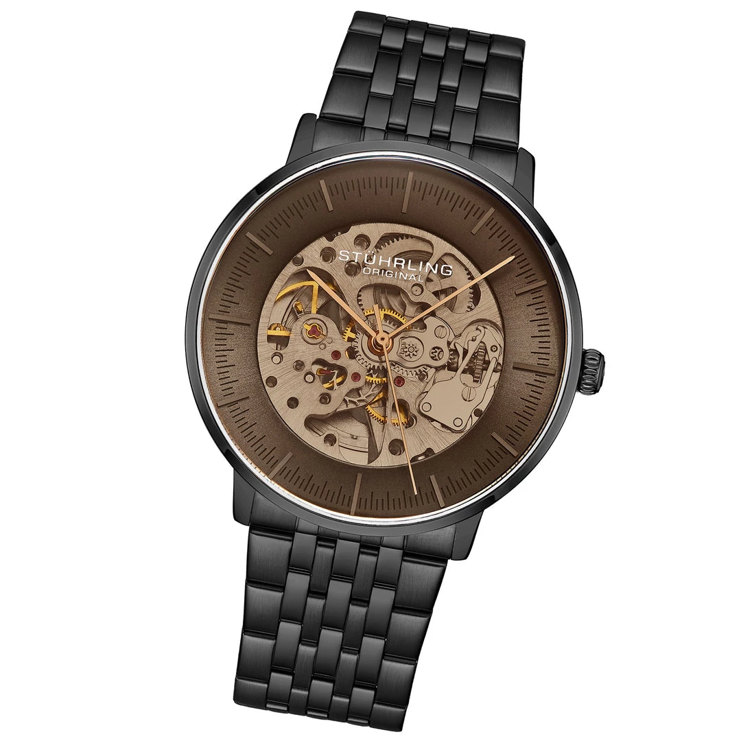 Stuhrling Original men 3994T Automatic 42mm Skeleton 6 Stuhrling Original men 3994T Automatic 42mm Skeleton - Image 4