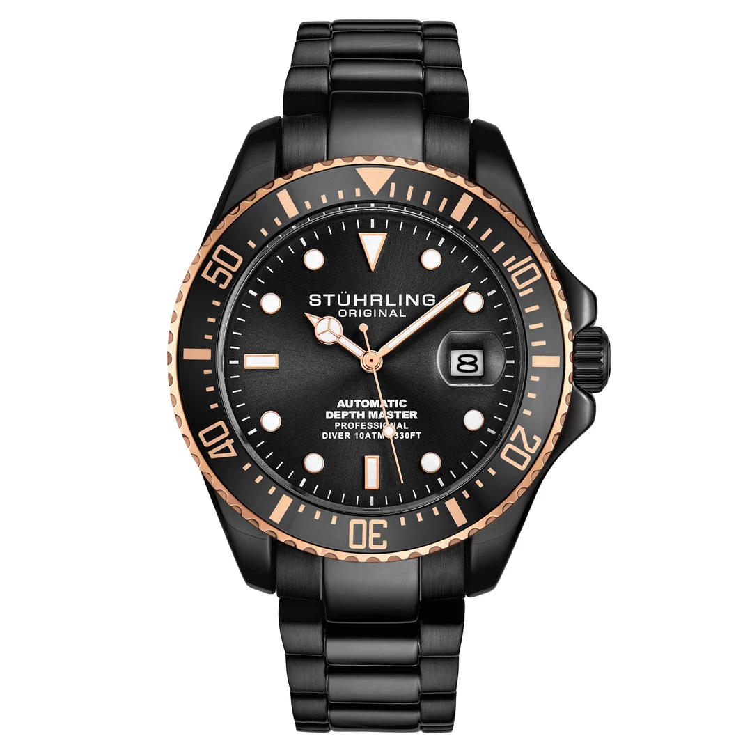 Stuhrling Original men Depthmaster 3940 Automatic 42mm Diver 7 Stuhrling Original men Depthmaster 3940 Automatic 42mm Diver - Image 5