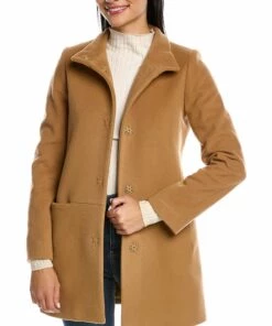 Cinzia Rocca Icons Shop 22 women Cinzia Rocca Icons Wool & Cashmere-Blend Coat