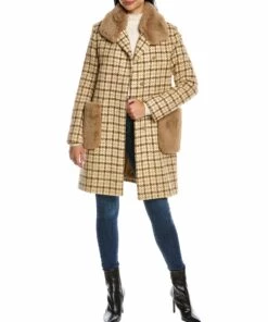 women Cinzia Rocca Icons Wool & Alpaca-Blend Coat