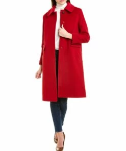 women Cinzia Rocca Icons Wool & Cashmere-Blend Coat