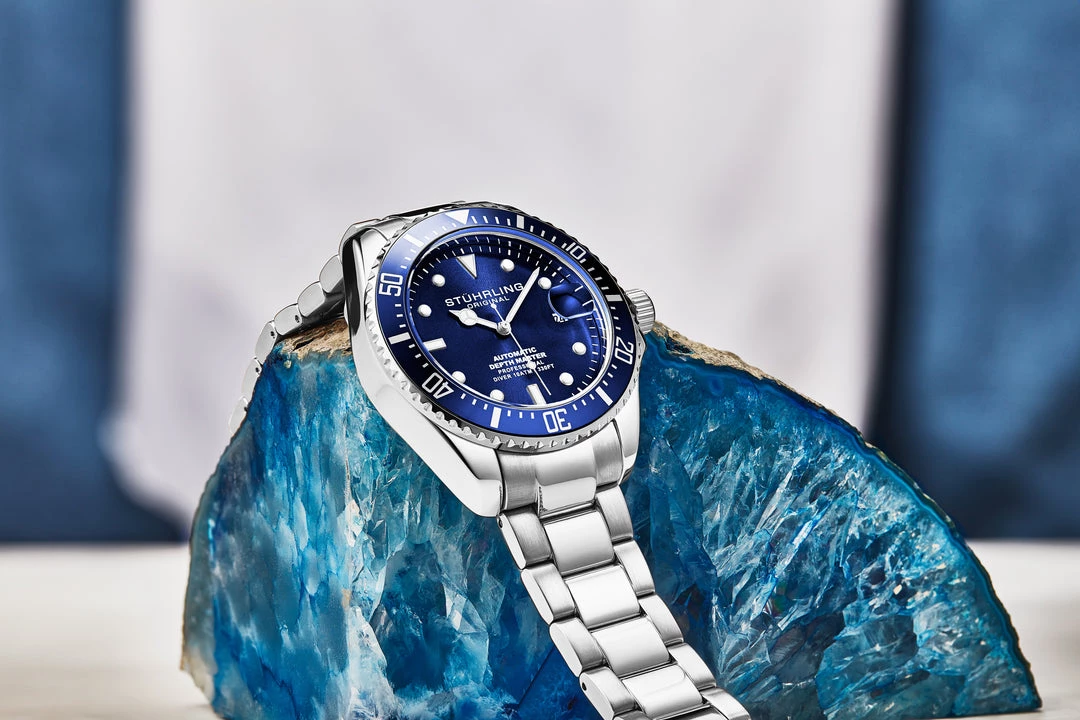 Stuhrling Original men Depthmaster 3940 Automatic 42mm Diver 11 Stuhrling Original men Depthmaster 3940 Automatic 42mm Diver - Image 9