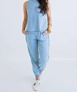 Karlie women Chambray Pocket Tank in Blue -Cinzia Rocca Icons Shop 52724562299948fbbaa4cbcad5b15e5b 1735bf6f 5a40 43be bd98 b777f100556c 1080x