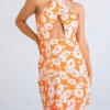 Karlie women Crisscross Dress in Orange -Cinzia Rocca Icons Shop 566c1b99c11c4493823e01b85f27e656 1080x