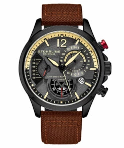 Stuhrling Original men 909 Quartz 45mm Aviator 11 Stuhrling Original men 909 Quartz 45mm Aviator -Cinzia Rocca Icons Shop 57308f6979ce4b3595e86faae46e07b7 1080x