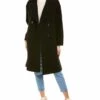 women Cinzia Rocca Icons Teddy Wool-Blend Coat