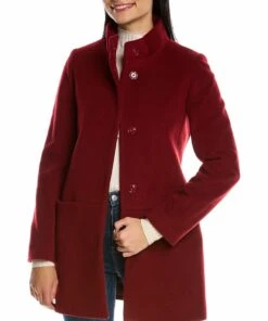 women Cinzia Rocca Icons Wool & Cashmere-Blend Coat