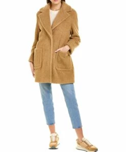 women Cinzia Rocca Icons Teddy Wool-Blend Coat -Cinzia Rocca Icons Shop 661967017da8410abde4270b34bbc854 1080x