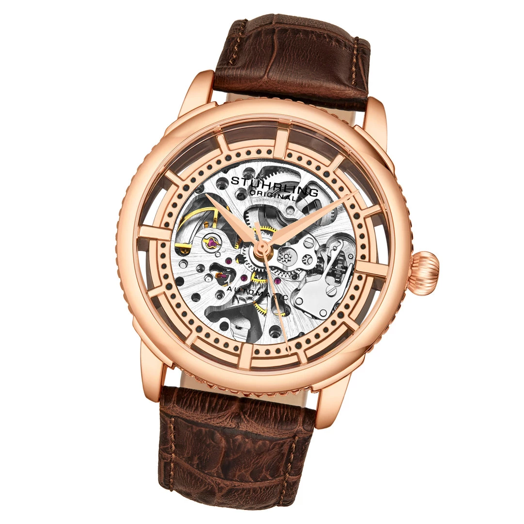 Stuhrling Original men Winchester 3933 Automatic 41mm Skeleton 6 Stuhrling Original men Winchester 3933 Automatic 41mm Skeleton - Image 4
