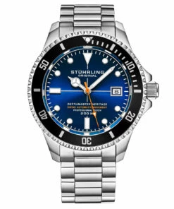 Stuhrling Original men Swiss Automatic Depthmaster Heritage 883H 42mm Diver