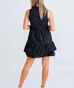 Karlie women Signature Poplin Sleeveless Dress in Black -Cinzia Rocca Icons Shop 79006be32e43444d9b705cdf913c7e41 9811de5f 9d00 4675 8177 6b4ec9fe6ee4 1080x