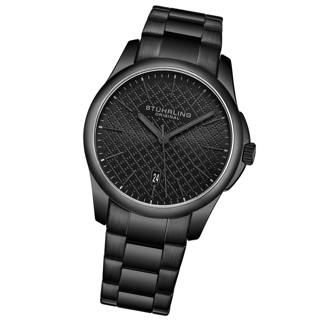 Stuhrling Original men Argyle 3970 Quartz 42mm Classic 4 Stuhrling Original men Argyle 3970 Quartz 42mm Classic - Image 2