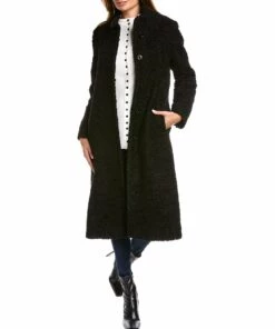 women Cinzia Rocca Icons Wool-Blend Teddy Coat
