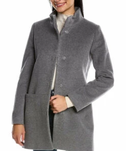 women Cinzia Rocca Icons Wool & Cashmere-Blend Coat