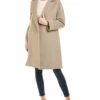 women Cinzia Rocca Icons Wool & Cashmere-Blend Wrap Coat