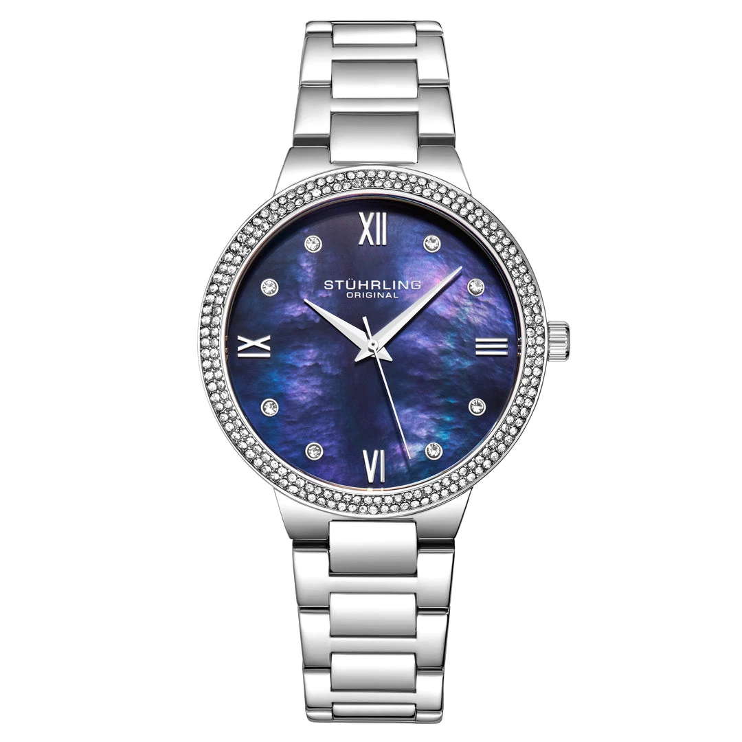 Stuhrling Original women Carrara 3907 Quartz 38mm Classic 5 Stuhrling Original women Carrara 3907 Quartz 38mm Classic - Image 3