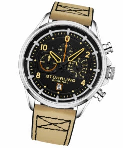 Stuhrling Original men 930 Quartz 45mm Aviator -Cinzia Rocca Icons Shop 8c8ee73b610146fcaae3377593f7555a 1080x
