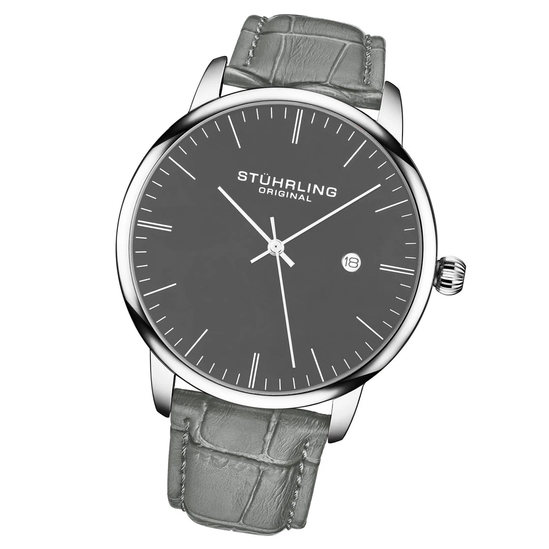 Stuhrling Original men Rasa 3997 Quartz 40mm classic 5 Stuhrling Original men Rasa 3997 Quartz 40mm classic - Image 4