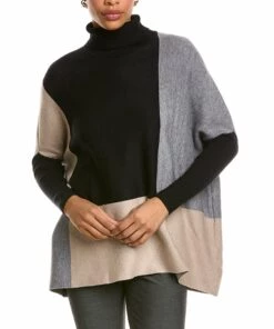 women Joseph A. Printed Poncho