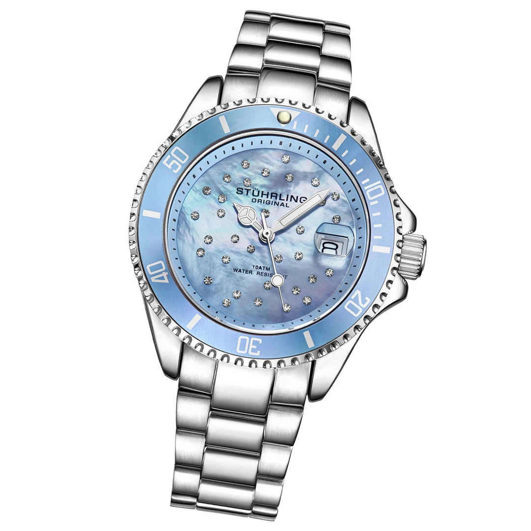 Stuhrling Original women StarSea 3977 Quartz 39mm Fashion 10 Stuhrling Original women StarSea 3977 Quartz 39mm Fashion - Image 8