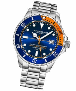 Stuhrling Original men Swiss Automatic Depthmaster Heritage 883H 42mm Diver 15 Stuhrling Original men Swiss Automatic Depthmaster Heritage 883H 42mm Diver -Cinzia Rocca Icons Shop a0f9ef9f60844537b8062b64813fe276 1080x