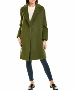 women Cinzia Rocca Icons Wool & Cashmere-Blend Wrap Coat