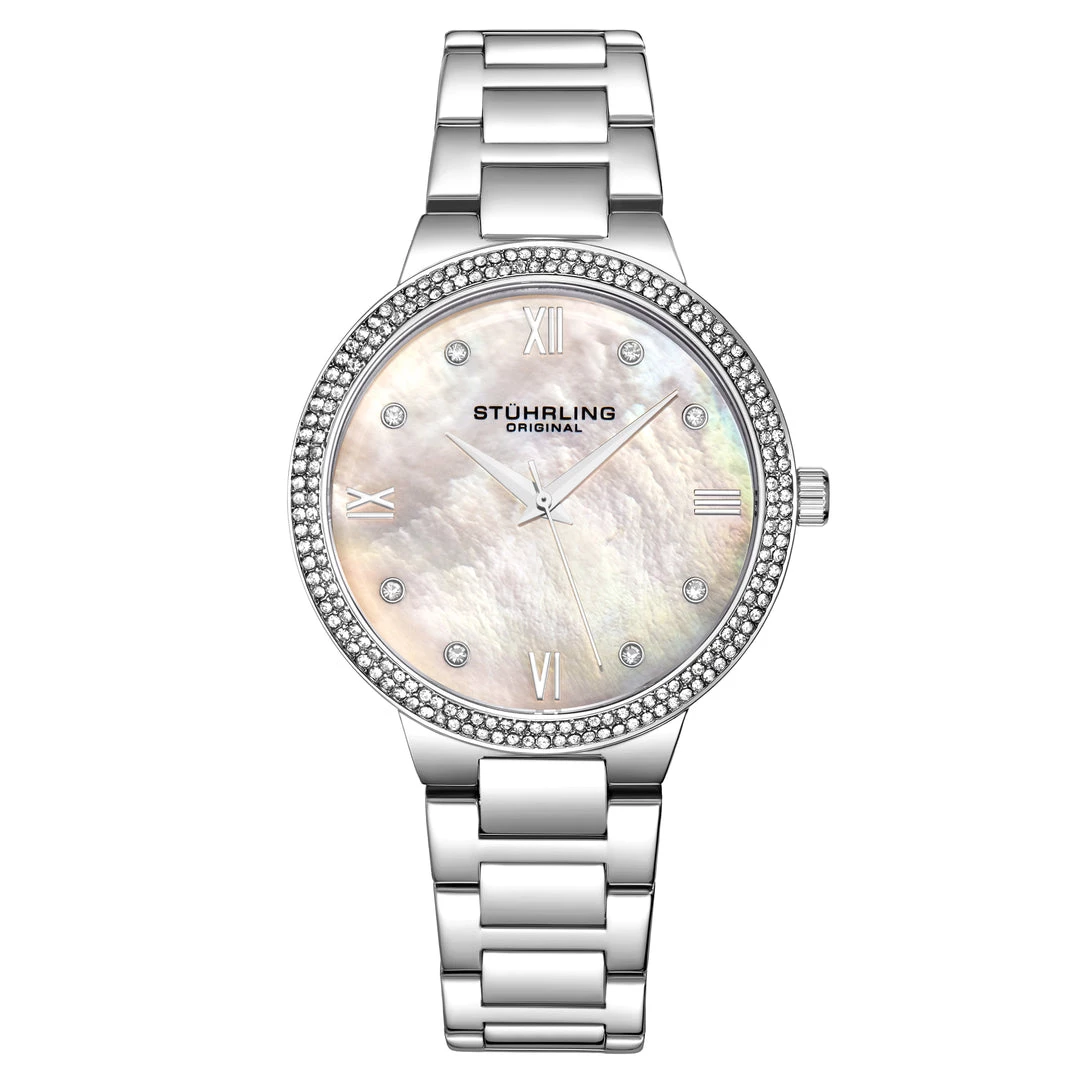 Stuhrling Original women Carrara 3907 Quartz 38mm Classic 7 Stuhrling Original women Carrara 3907 Quartz 38mm Classic - Image 5