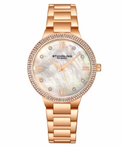 Stuhrling Original women Carrara 3907 Quartz 38mm Classic