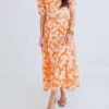 Karlie women Floral Tier Maxi Skirt in Orange -Cinzia Rocca Icons Shop acc863f157fb417e95d99aa025f37b46 1080x