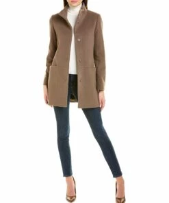 women Cinzia Rocca Icons Wool & Cashmere-Blend Coat