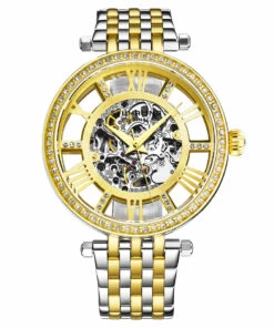 Stuhrling Original women Delphi 3944 Automatic 38mm Skeleton