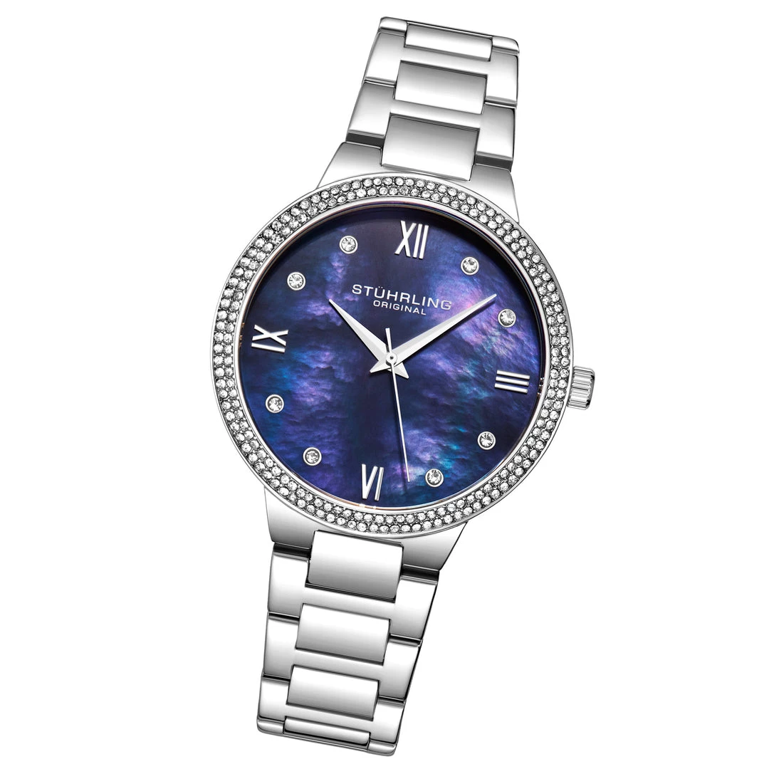 Stuhrling Original women Carrara 3907 Quartz 38mm Classic 6 Stuhrling Original women Carrara 3907 Quartz 38mm Classic - Image 4