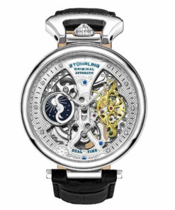 Cinzia Rocca Icons Shop 20 Stuhrling Original men Emperor’s Grand DT 3920 Automatic 46mm Skeleton