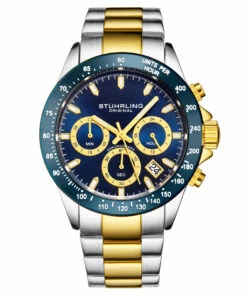 Stuhrling Original Men's Quartz Chronograph Date Watch