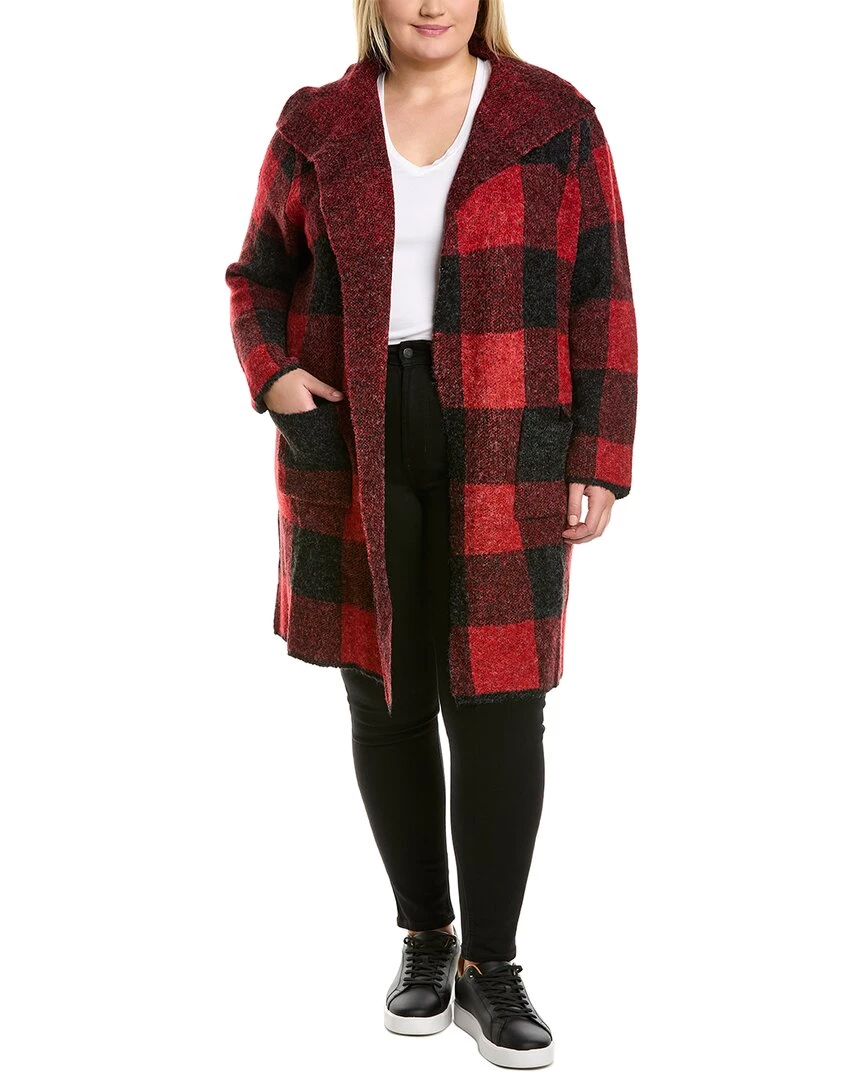 women Joseph A. Plus Draped Open Cardigan 3 women Joseph A. Plus Draped Open Cardigan