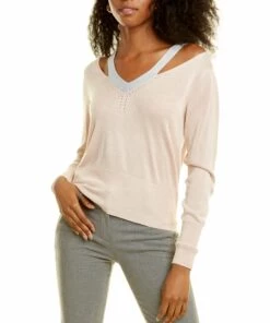 women Joseph A. Cold-Shoulder Sweater