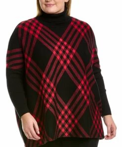 women Joseph A. Plus Turtleneck Pullover