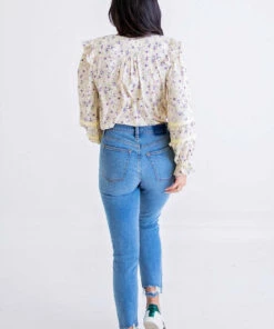 Karlie women Floral Wrap Body Suit in Yellow -Cinzia Rocca Icons Shop d33f6ee27c9548f2ac52e580124da341 1080x