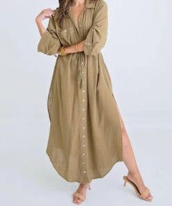Karlie women Solid Pocket Maxi in Olive -Cinzia Rocca Icons Shop d7c15163e98c403db157eb08ee14572c 4773bb9f d0d8 41a5 93e3 5041a1709f0e 1080x