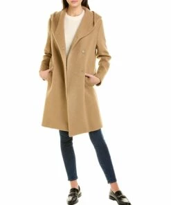 women Cinzia Rocca Icons Hooded Wool & Alpaca-Blend Coat