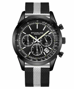 Stuhrling Original men Preston 3975 Quartz 44mm Chronograph -Cinzia Rocca Icons Shop ec714ac045df4a989b1be447807779fa 1080x