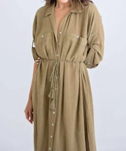 Karlie women Solid Pocket Maxi in Olive -Cinzia Rocca Icons Shop f260396581a245378d0eb773a8a8a24b fce84f42 649b 4cc2 ab53 2cd29a6339e2 1080x