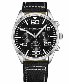 Stuhrling Original men 4001 Quartz 42mm Aviator 32 Stuhrling Original men 4001 Quartz 42mm Aviator -Cinzia Rocca Icons Shop fda09685b4484d54affc443e340724dd 576cd636 dfda 43a5 adec 8a3e69b21afd 1080x